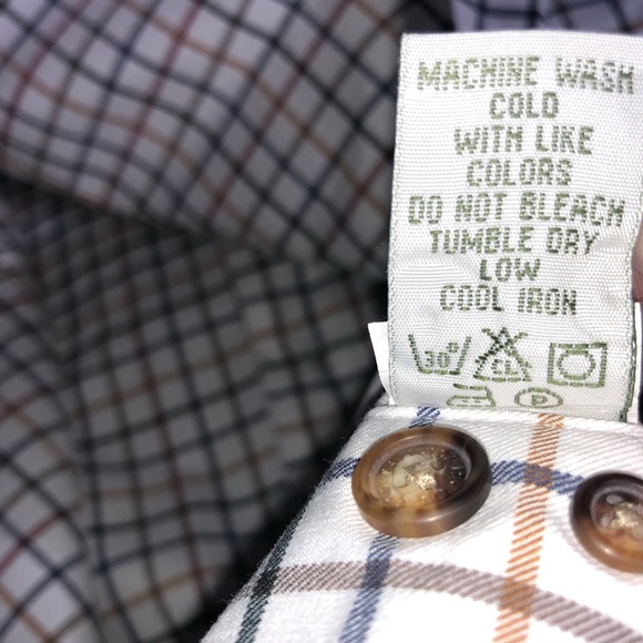 Orvis Long Sleeve Button Front Shirt Size Medium - Picture 7 of 7